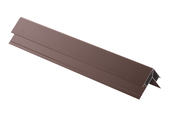 Угловой элемент наружный, алюминиевый,бурый купить в Бугульме