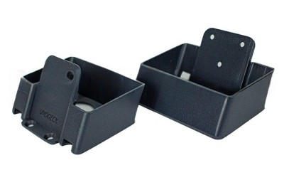 Крепления перил наклонное из алюминия GardenParkett Графит