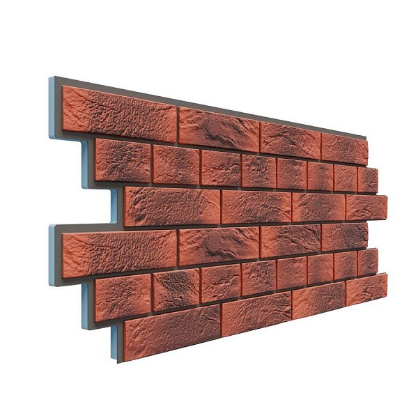 Фасадная термопанель Доломит Венецианский кирпич 20 мм Корса купить в Бугульме