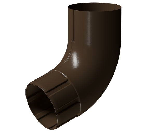 Колено 72° D90 Döcke STAL PREMIUM Каштан, (RAL 8017) купить в Бугульме