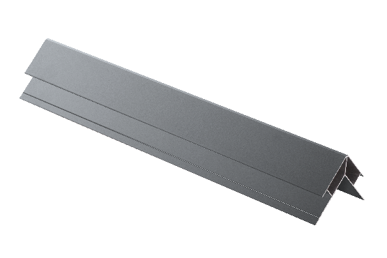 Угловой элемент наружный, алюминиевый, серый купить в Бугульме