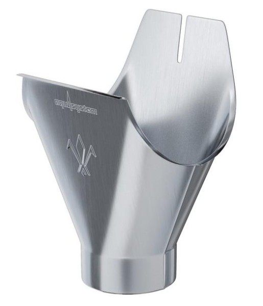 Водосток Aquasistem, Система 125x90 - Воронка желоба оцинковка купить в Бугульме