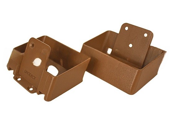 Крепления перил наклонное из алюминия GardenParkett Орех купить в Бугульме