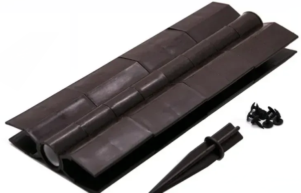 Угловой (стыковочный) шарнир для грядкок ДПК 300мм коричневый купить в Бугульме