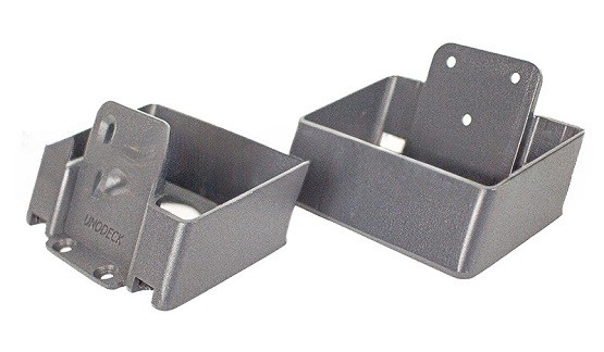 Крепления перил наклонное из алюминия GardenParkett Серый купить в Бугульме