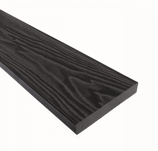 Террасная доска из ДПК Terrapol Смарт 3D Полнотелая без паза Черное дерево купить в Бугульме