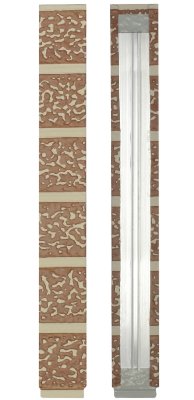 Заглушка межпанельного стыка