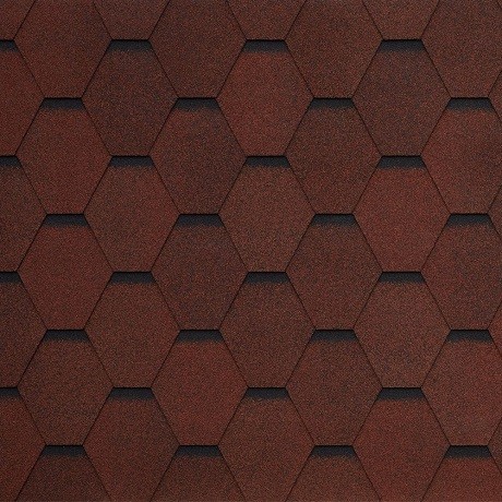 Гибкая черепица Tegola GARDA rosso 409 купить в Бугульме