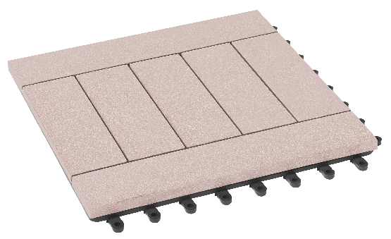 Модульный паркет ДПК GRINDERDECO Комфорт 5 Выбеленный дуб купить в Бугульме