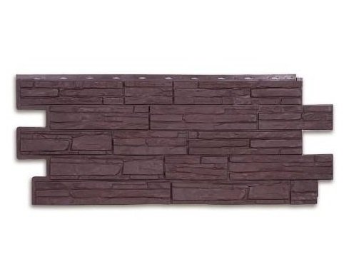 Фасадная панель T-Сайдинг-Альпийская сказка ЭКО-1 Браун купить в Бугульме