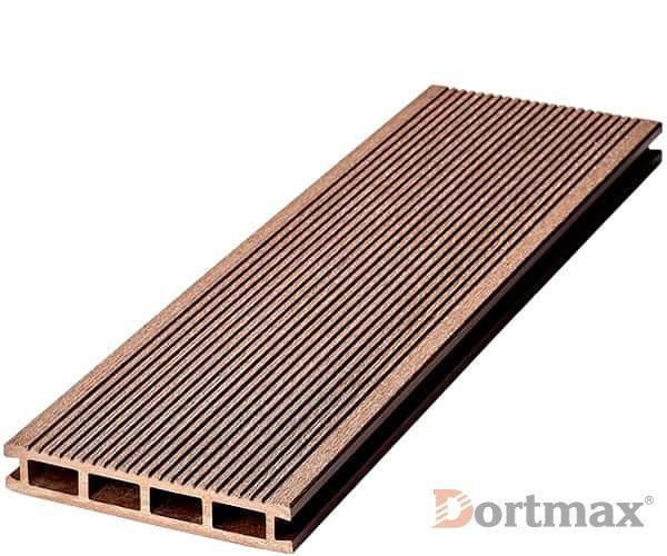 Террасная доска из ДПК VELVET STANDART Коричневый купить в Бугульме