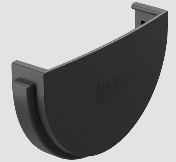 Заглушка желоба ПВХ Docke STANDART серый купить в Бугульме