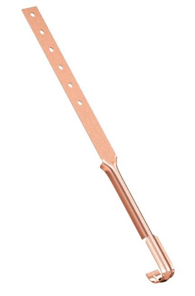 Водосток Aquasistem, система 125x90 - Поддержка желоба Медь купить в Бугульме