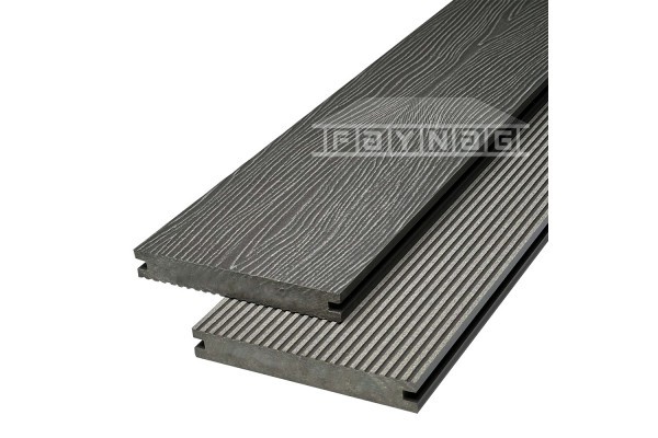 Террасная доска из ДПК Faynag Premium Massive 3D — Графит купить в Бугульме