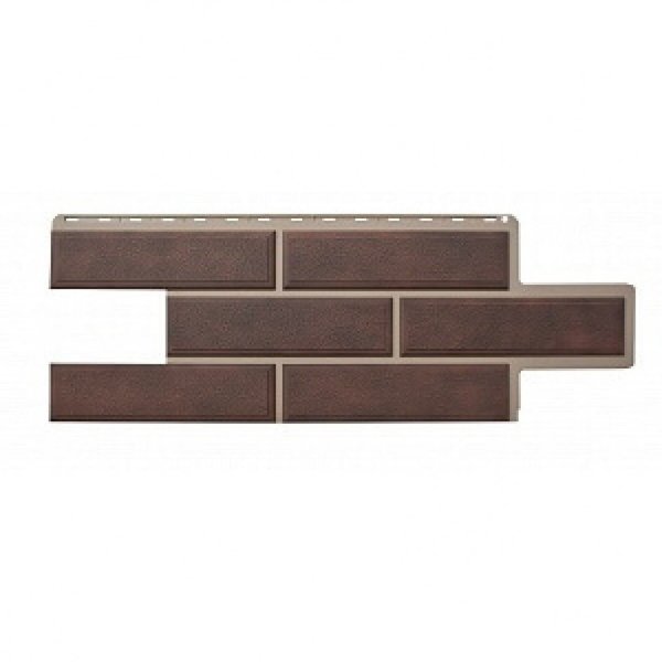 Фасадная панель Альта-Профиль - Коллекция "Венецианский Камень", Коричневый купить в Бугульме