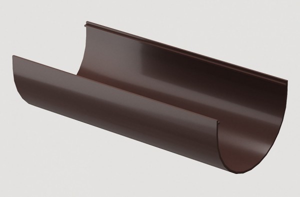 Желоб водосточный ПВХ Docke STANDART Тёмно-коричневый купить в Бугульме