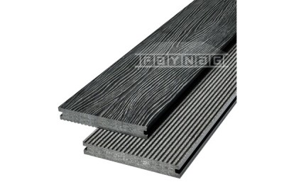 Террасная доска из ДПК Faynag Premium Massive 3D — Кварц