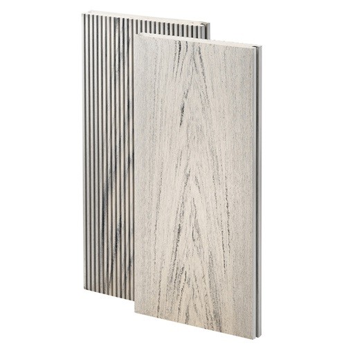 Террасная доска из ДПК Bruggan Multicolor Полнотелая 140мм Белый дым купить в Бугульме