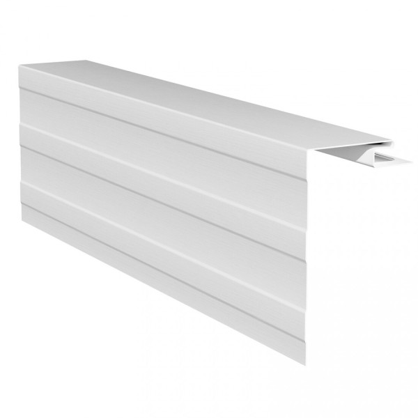 Приоконная планка (околооконный профиль) для сайдинга, белый купить в Бугульме