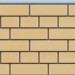 Термопанели Доломит Кирпич 40 мм Жёлтый купить в Бугульме