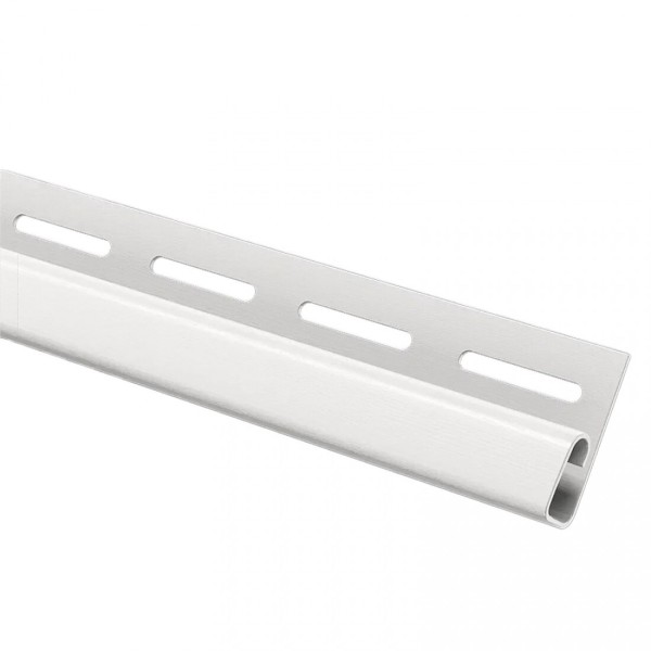 Финишная планка (завершающая полоса) для сайдинга, белая купить в Бугульме