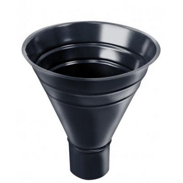 Водосток Grand Line 125x90 – Воронка водосборная RAL 7024 купить в Бугульме