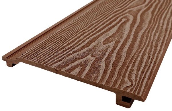 Сайдинг Darvolex 185x19x3000мм, 3D тиснение Коричневый купить в Бугульме