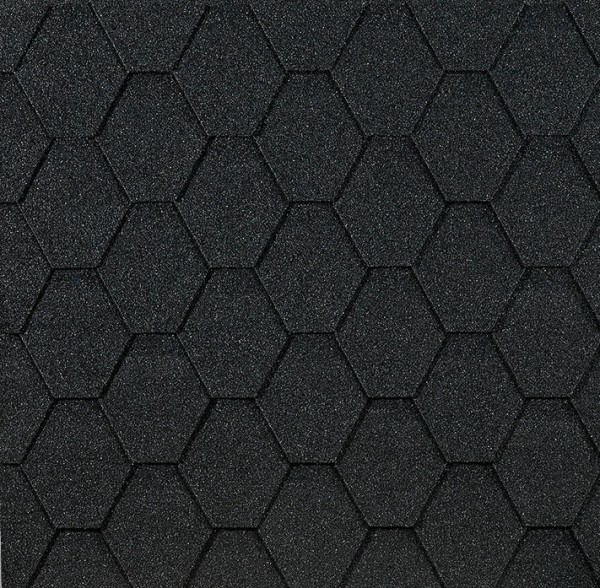 Гибкая черепица EURASIA Docke, Коллекция ШЕСТИГРАННИК Серый купить в Бугульме