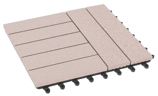 Модульный паркет ДПК GRINDERDECO Комфорт 4 Выбеленный дуб купить в Бугульме