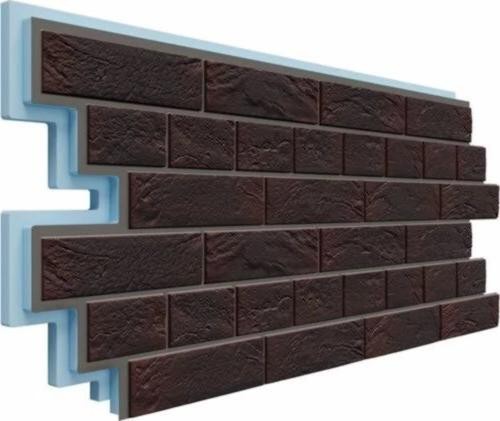 Термосайдинг Доломит Венецианский Кирпич 40 мм Алтея купить в Бугульме