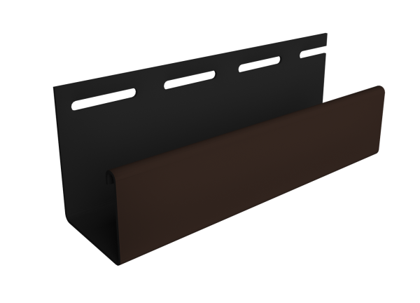 Фасадный J-профиль 30 мм Шоколадный купить в Бугульме