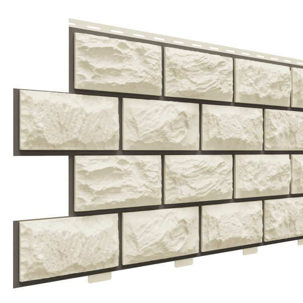 Фасадная панель Доломит, Альпийская горка Слоновая кость купить в Бугульме