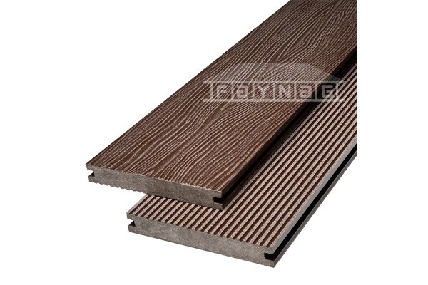 Террасная доска из ДПК Faynag Premium Massive 3D — Шоколад купить в Бугульме