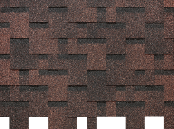 Гибкая черепица EURASIA Docke, Коллекция Лабиринт Коричневый купить в Бугульме