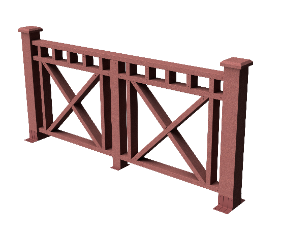 Ограждения декоративное ДПК GRINDERDECO Виктория мербау купить в Бугульме