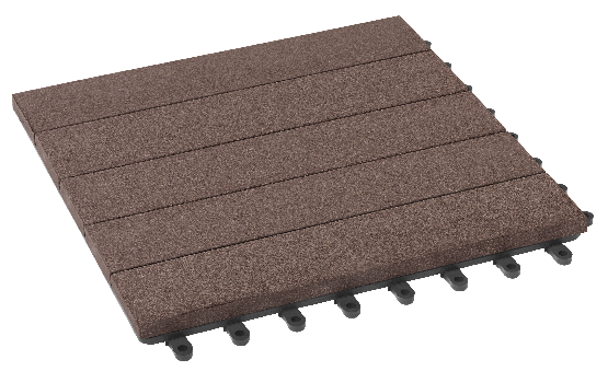 Модульный паркет ДПК GRINDERDECO Комфорт 3 Шоколад купить в Бугульме