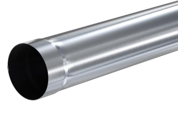 Водосток Aquasistem, Система 125x90 - Соединительная труба 3 метра оцинковка купить в Бугульме