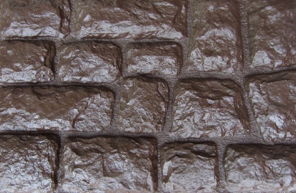 Фасадная панель Аэлит Камень крупный Коричневый купить в Бугульме