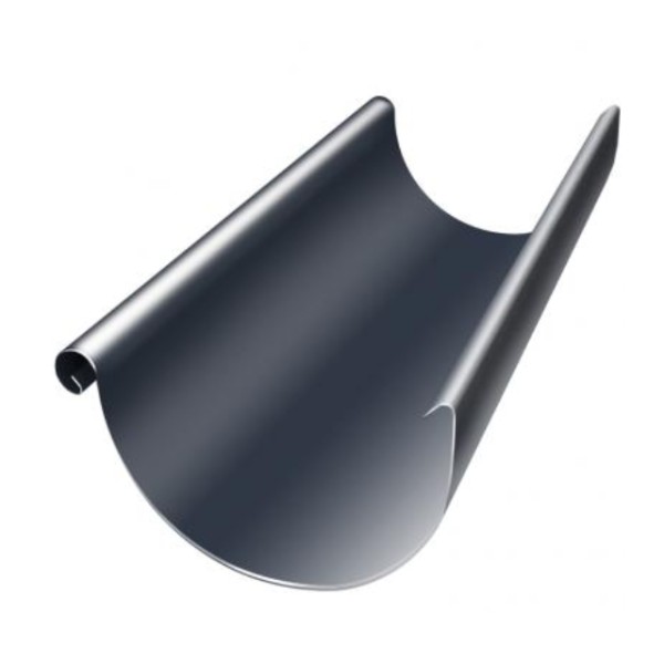 Водосток Grand Line 125x90 – Желоб 3м RAL 7024 купить в Бугульме