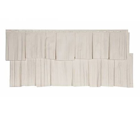 Фасадная панель T-Сайдинг-Щепа дуб ЭКО-1 Белый купить в Бугульме