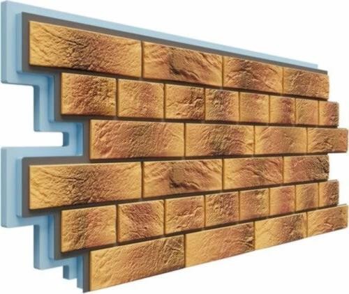 Термосайдинг Доломит Венецианский Кирпич 40 мм Нарва купить в Бугульме