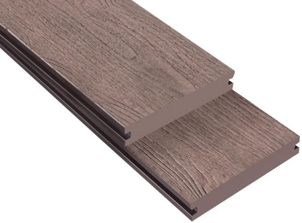 Террасная доска ДПК Outdoor 3D полнотелая NEVADA/CALIFORNIA BROWN коричневая микс купить в Бугульме