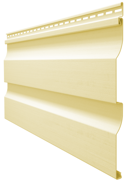 Виниловый сайдинг docke (дёке) - профиль D4,5D, банан купить в Бугульме