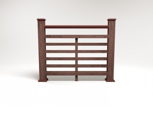 Ограждение из ДПК FG4 шоколад купить в Бугульме