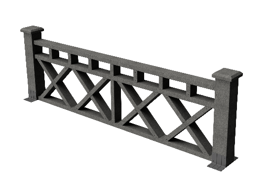 Ограждения декоративное ДПК GRINDERDECO Бэйли серый базальт купить в Бугульме