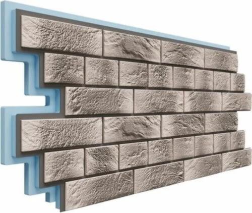 Термосайдинг Доломит Венецианский Кирпич 40 мм Радос купить в Бугульме