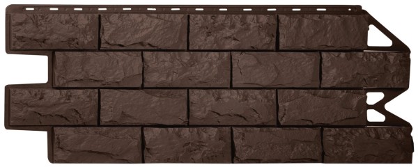 Фасадная панель Альта-Профиль Фагот ЭКО Коричневый купить в Бугульме