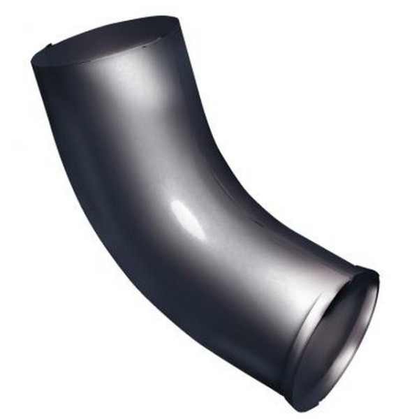 Водосток Grand Line 125x90 – Колено сливное RAL 7024 купить в Бугульме