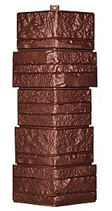 Угол T-Сайдинг-Альпийская Сказка ЭКО-1 Браун купить в Бугульме