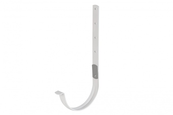 Водосток Альта-Профиль ПВХ – Кронштейн желоба металл (белый) купить в Бугульме